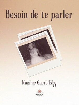 cover image of Besoin de te parler